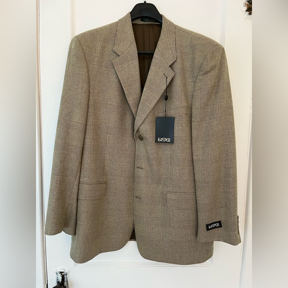 Kasper Men’s Silk & Wool Suit Jacket